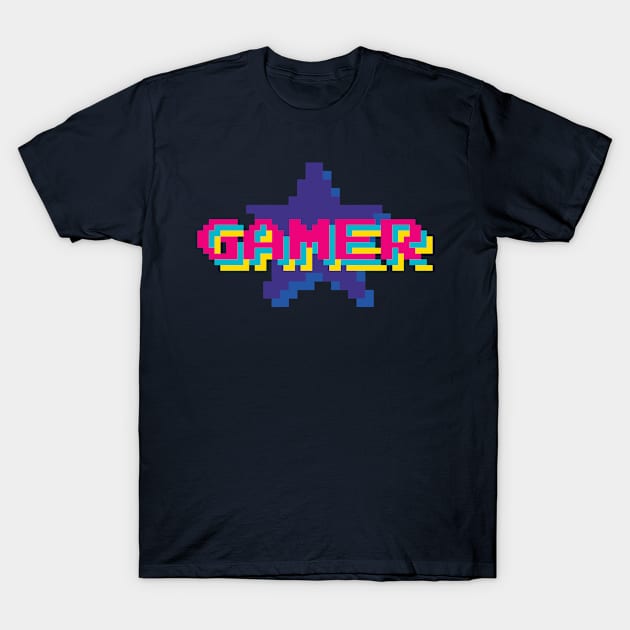 Gamer Star T-Shirt by Dellan